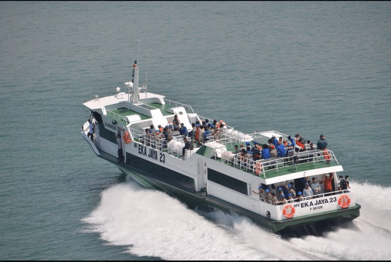 Eka Jaya Fast Boat Bali to Gili Islands, Lombok